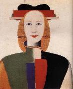 The Girl-s hair with comb Kasimir Malevich